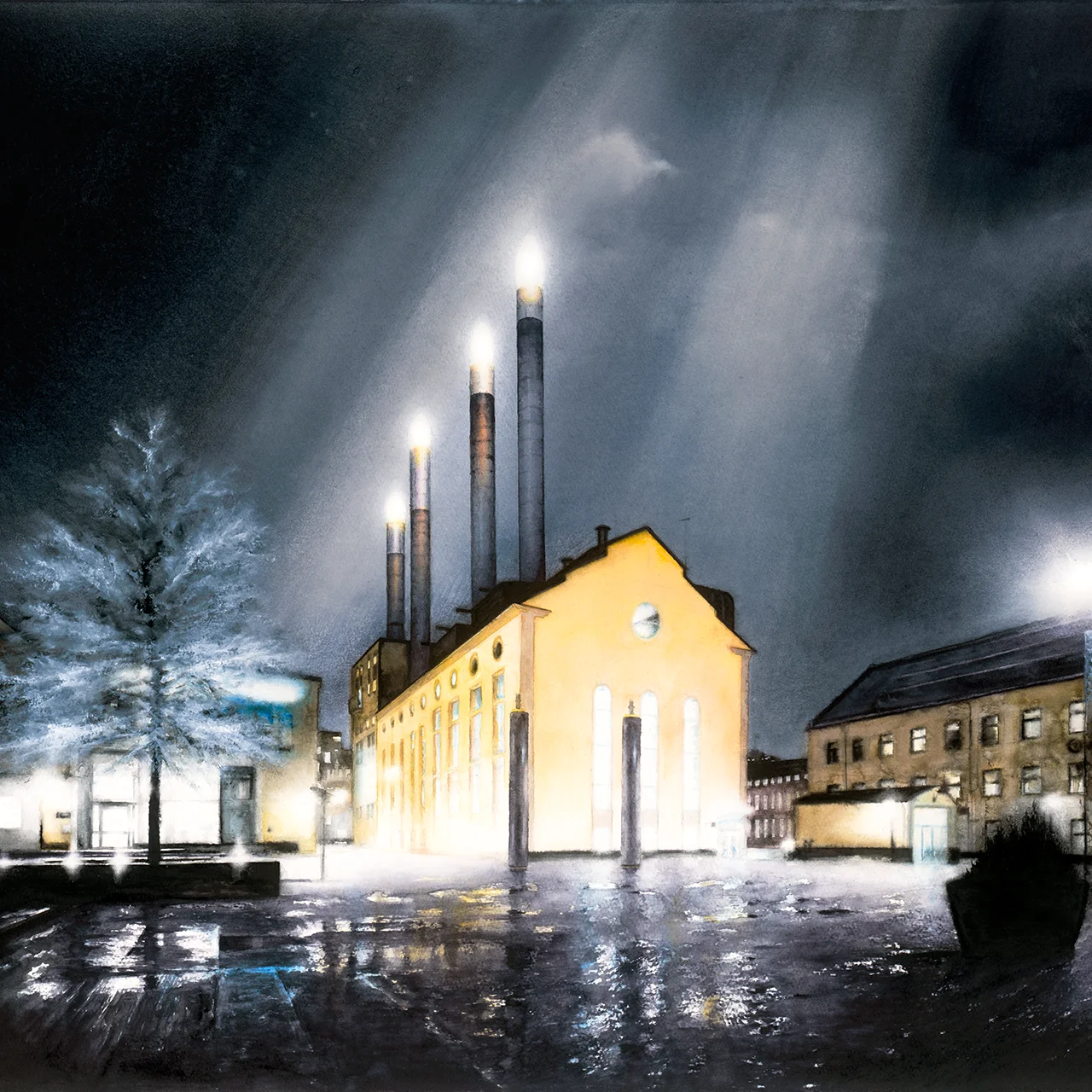 Konst med motiv från Norrköping, Värmekyrkan